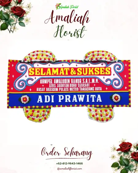 Papan Bunga Ucapan Selamat Sumurjalak